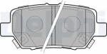 DELPHI Set Placute Frana, Frana Disc Lp2160 Honda Legend Iv