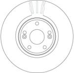 TRW Disc Frana Df4229S Renault Laguna Ii