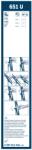 Bosch Lamela Stergator 3397011641 Citroën C1 Peugeot 107 Toyota Aygo