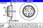 ATE Disc Frana 24.0109-0144.1 Honda Cr-V Ii/Stream (24.0109-0144.1)