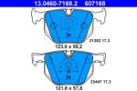 ATE Set Placute Frana, Frana Disc 13.0460-7168.2 Bmw 7 (13.0460-7168.2)