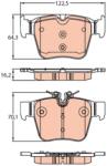 TRW Set Placute Frana, Frana Disc Gdb2154 Mercedes-Benz C-Class/C-Class T-Model/Glc (GDB2154)