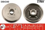 TRW Tambur Frana Db4340 Nissan Micra C+C Iii/Micra Iii/Note (DB4340)