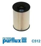 PURFLUX Filtru Combustibil C512 Citroën C5 Iii/C6 Peugeot 407/607