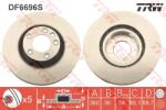 TRW Disc Frana Df6696S Porsche Cayenne Vw Touareg