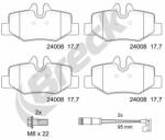 BRECK Set Placute Frana, Frana Disc 240080070300 Mercedes-Benz Viano/Vito/Vito / Mixto