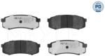 MEYLE Set Placute Frana, Frana Disc Puntea Spate 0252194715/Pd Lexus Gx Toyota Fortuner (0252194715/PD)
