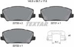 TEXTAR Set Placute Frana, Frana Disc 2272001 Kia Cadenza Ii Kia (Dyk) Kx7