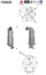 AS Filtru Funingine/Particule, Sist. De Esapament Fd5028 Honda Accord Viii (FD5028)