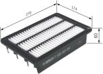 Bosch Filtru Aer F026400091 Hyundai Santa Fé Ii