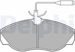DELPHI Set Placute Frana, Frana Disc Lp877 Citroën Jumper I Fiat Ducato Peugeot Boxer (LP877)