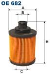 FILTRON Filtru Ulei Oe682 Alfa Romeo Mito Fiat 500/500 C/Albea/Bravo Ii/Doblo/Fiorino (OE682)