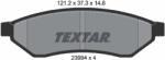 TEXTAR Set Placute Frana, Frana Disc 2399401 Chevrolet Evanda Chevrolet (Sgm) Epica