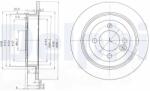DELPHI Disc Frana Bg3662C Mini Mini/Mini Clubman/Mini Clubvan (BG3662C)