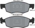 TEXTAR Set Placute Frana, Frana Disc 2384201 Fiat Argo/Cronos/Doblo/Grand Siena (2384201)