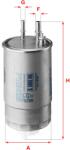 SOFIMA Filtru Combustibil S1Onenr Alfa Romeo 159/Brera/Giulietta/Mito/Spider Fiat 500