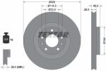 TEXTAR Disc Frana 92203403 Ford Usa Edge Lincoln Mkx Mazda Cx-7/Cx-9