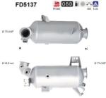 AS Filtru Funingine/Particule, Sist. De Esapament Fd5137 Vw Transporter T5 (FD5137)