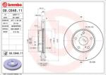 BREMBO Disc Frana 09. C648.11 Toyota Auris/Corolla/Corolla Quest (09.C648.11)