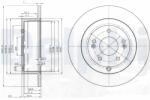 DELPHI Disc Frana Bg4136 Hyundai Santa Fé Ii (BG4136)