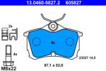 ATE Set Placute Frana, Frana Disc 13.0460-5827.2 Honda Accord Vi/Accord Vii (13.0460-5827.2)