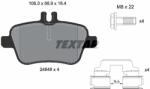 TEXTAR Set Placute Frana, Frana Disc 2484801 Mercedes-Benz A-Class/B-Class/Cla/Slk (2484801)