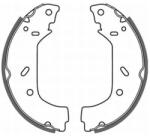 ABE Set Saboti Frana Puntea Spate C0P015Abe Citroën Evasion/Jumpy I/Xsara Fiat Scudo