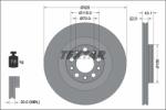 TEXTAR Disc Frana 92337803 Alfa Romeo Giulia/Stelvio