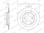 FERODO Disc Frana Ddf3168C Hyundai Kona/Tucson (DDF3168C)