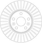 TRW Disc Frana Df6448 Renault Megane Ii (DF6448)