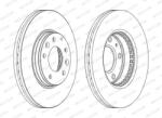 FERODO Disc Frana Ddf1210C Mazda 6 Mazda (Faw) 6 (DDF1210C)
