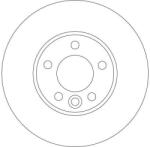 TRW Disc Frana Df4308S Vw California T5/California T6/Multivan T5/Multivan T6 (DF4308S)