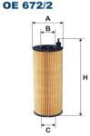 FILTRON Filtru Ulei Oe672/2 Alpina D3 Bmw 1/3/5/7/X1/X3/X5/X6 (OE672/2)