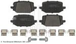 BLUE PRINT Set Placute Frana, Frana Disc Puntea Spate Adbp420120 Nissan Qashqai Iii (ADBP420120)