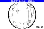 ATE Set Saboti Frana 03.0137-0543.2 Nissan Micra V