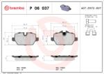 BREMBO Set Placute Frana, Frana Disc P06037 Bmw 1/3 Bmw (Brilliance) 3 Series (P06037)
