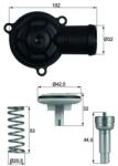 MAHLE Termostat, Lichid Racire Ti22087D Seat Cordoba/Ibiza Iii/Ibiza Iv/Toledo Iv