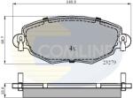 COMLINE Set Placute Frana, Frana Disc Cbp01110 Ford Mondeo Iii Jaguar X-Type I