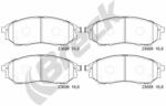 BRECK Set Placute Frana, Frana Disc 236980070100 Infiniti Ex/G/M/M35/M37/M45/Q60/Q70