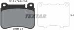TEXTAR Set Placute Frana, Frana Disc 2394501 Mercedes-Benz C-Class/C-Class T-Model/Clk