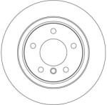 TRW Disc Frana Df4069 Bmw 3 (DF4069)