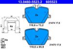 ATE Set Placute Frana, Frana Disc 13.0460-5523.2 Bmw 2/3/3 Touring/4/4 Gran/Z4/I4