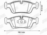 JURID Set Placute Frana, Frana Disc 571959Jc Alpina Roadster S Bentley Brooklands Bmw 3
