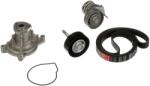 GATES Pompa Apa + Set Curea Transmisie Cu Caneluri Kp76Pk1735 Audi A1/A3 Seat Altea (KP76PK1735)