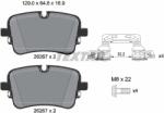 TEXTAR Set Placute Frana, Frana Disc 2626701 Audi A6 C8/A6 E-Tron/A7/A8 D5/E-Tron/Q7/Q8 (2626701)