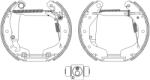 TEXTAR Set Saboti Frana 84058200 Holden Barina/Tigra Opel Corsa C/Corsa Classic C