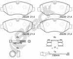 BRECK Set Placute Frana, Frana Disc 292290070300 Iveco Daily Iii/Daily Iv/Daily V (292290070300)