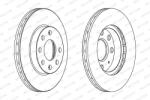 FERODO Disc Frana Ddf1130C Opel Corsa C/Corsa Classic C Vauxhall Corsa Mk Ii