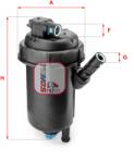 SOFIMA Filtru Combustibil S5139Gc Fiat Croma (S5139GC)