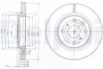 DELPHI Disc Frana Bg3976 Byd F0/E1 Citroën C1/C1 Ii Jac Iev6E Peugeot 107/108 (BG3976)